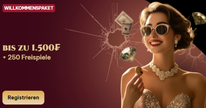 Spinogambino Casino Willkommensbanner mit Bonus